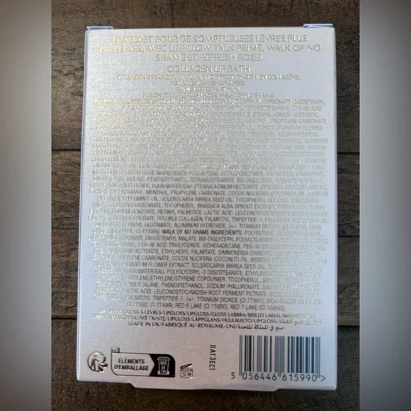 NIB Charlotte Tilbury Collagen Lip Bath Icons Set of 3 Lip Gloss. - Picture 2 of 2